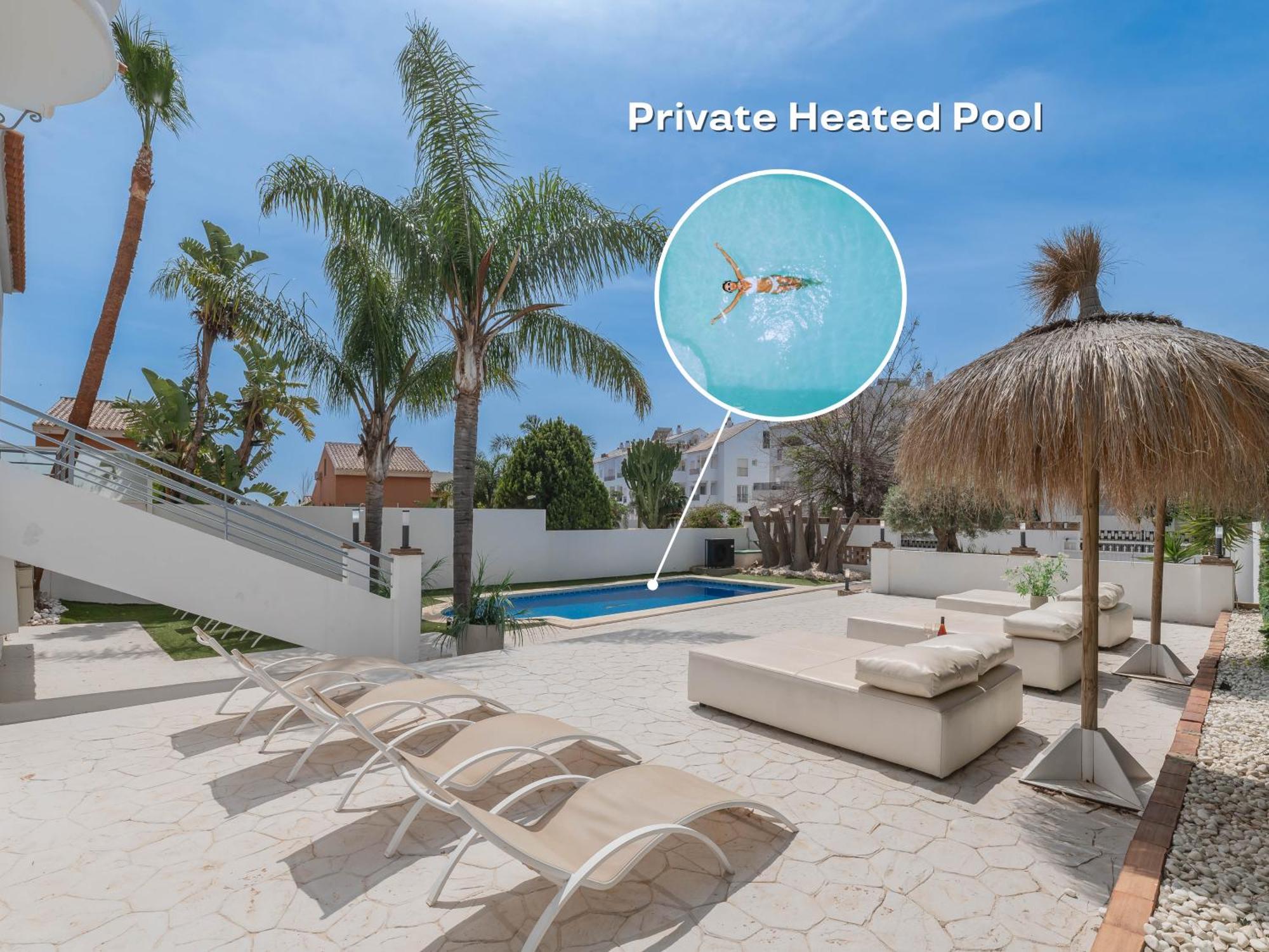 Vacation Marbella I Sunny Camelia Villa Heated Pool, Recently Renovated, Best Residential Neighborhood In Benalmadena, Short Walk To The Beach, Cinema Room Buitenkant foto